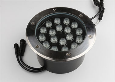 أضواء LED بقعة IP65 18W DC24V أضواء LED الزخرفية مصباح أرضي مدفون 2 سنة الضمان