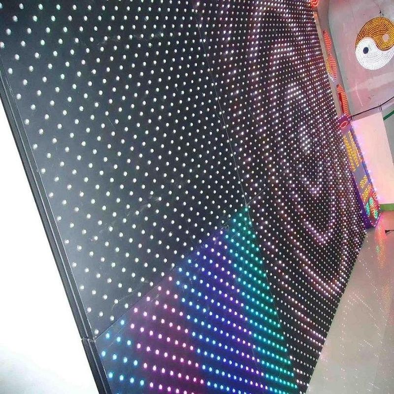 Matrix Display Pixel DC24V Waterproof RGB LED Point Light Outdoor Led Screen