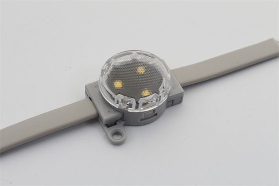 DMX512 IP67 Smart RGB Waterproof LED Point Light DC24V 0.75W 30mm SMD3535