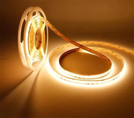 White Flexible Led Tape Strip Light IP20 DC24V 10mm Cob For Decoration 5 Meters/Roll