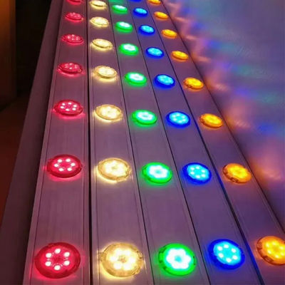 Permanent Christmas Led Pixel Point Light 40mm 50mm DC24V 2W RGBW Aluminum Profile