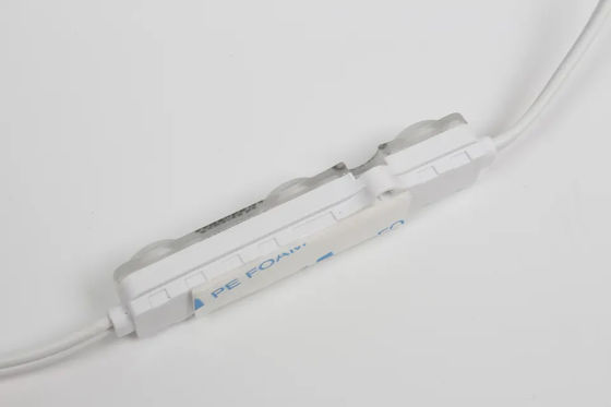 RGB Full Color 1.2w 12v Outdoors IP67 Waterproof 2835 3LED SMD Injection LED Module For Advertising