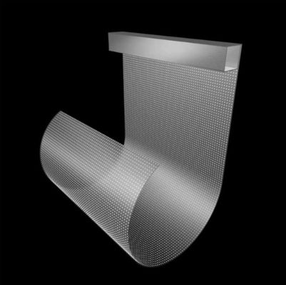 Indoor Curtain Window TV Glass Transparent LED Screen P16 Fixed Installation 3906Dot/M2