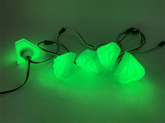 Hot-sales clear cover frosted white cover 63mm amusement rides led pixel lights pixels 12VDC for amusement park lights