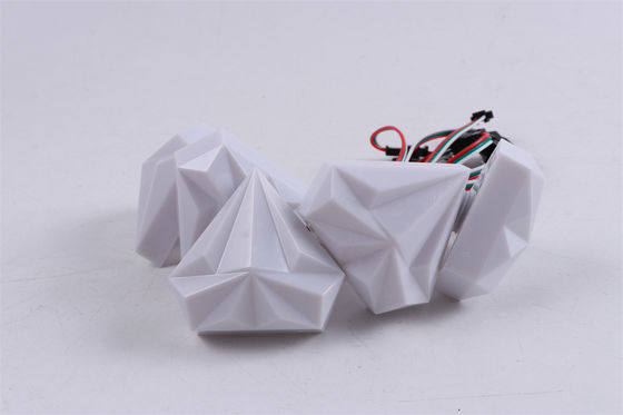 Triangular Mask Light DC12V 1W SMD5050 RGB 63mm LED Amusement Lamp