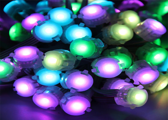 Programmable Addressable 20mm LED Point Light Color Changing DMX512