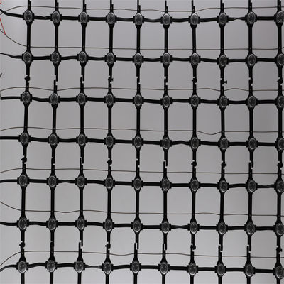 Waterproof Flexible LED Mesh Screen For Building Decoration With IP67 Protection