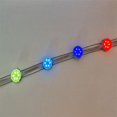 40mm Single Color DC24V IP67 SMD3535 LED Node Dot String Pixel Point Lights for Facade Lighting