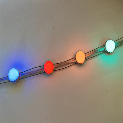 OEM RGB Addressable Light UCS2904 Channel Profile 24V 50MM IP67 Christmas Holiday Festival Outdoor LED Pixel Point Light