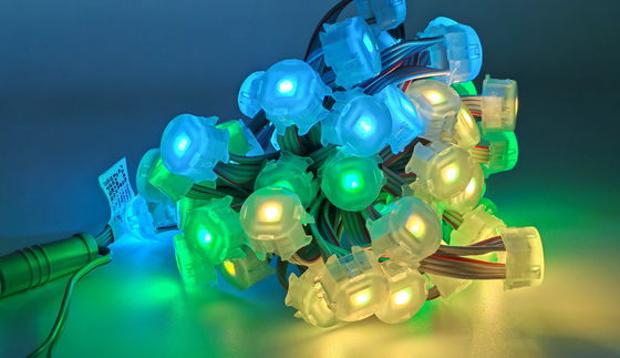 Miracle Bean 1W Epistar Chip 20mm RGB LED Point Light Waterproof Outdoor IP67 with PC Body