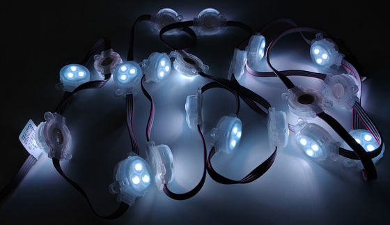 RGB LED Pixel Lights Outdoor Waterproof IP67 Permanent Christmas Holiday Lights For House DC12V Led Point Lights