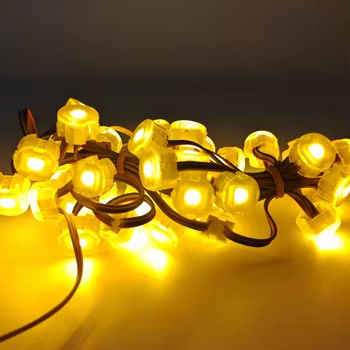 Wholesale  LED Christmas decorative fairy lights series connected to outdoor waterproof curtain string light