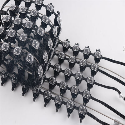 RGB Flexible LED Stage Curtain Screen IP67 LED Mesh Video Wall For Advertising Display