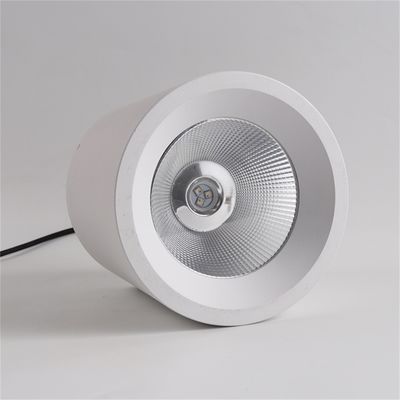 60W LED Downlight with Baffle in Various Colors and Flush Mount Installation Method