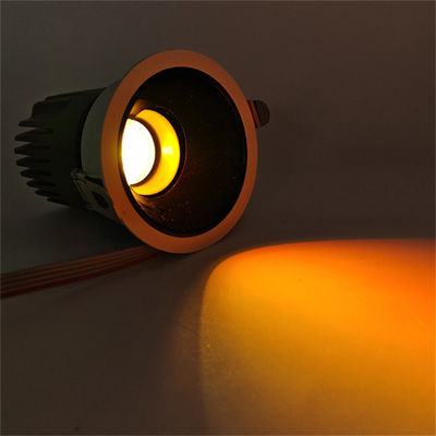 24V RGBW LED Spotlight for Cool Festival Atmosphere in White/Black Housing