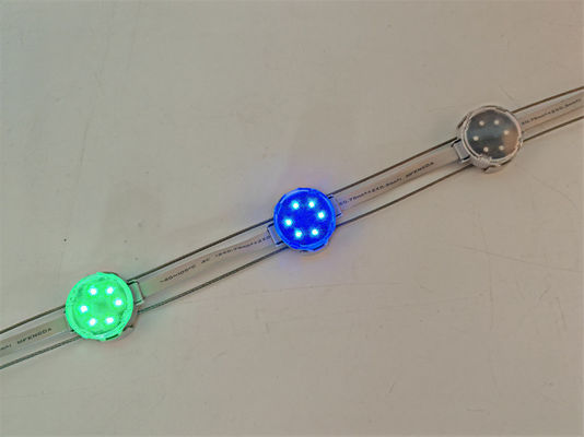 DC24V 50MM DMX LED RGB String IP67 Waterproof Outdoor Holiday LED Point Lights