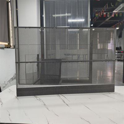P2.6-5.2 New Technology Transparent LED Grille Display High Brightness Outdoor Video Screen