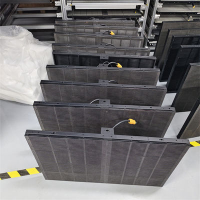 P3.9-7.8 Outdoor LED Grille Display Panel for Building Facades High Brightness & Lightweight Design