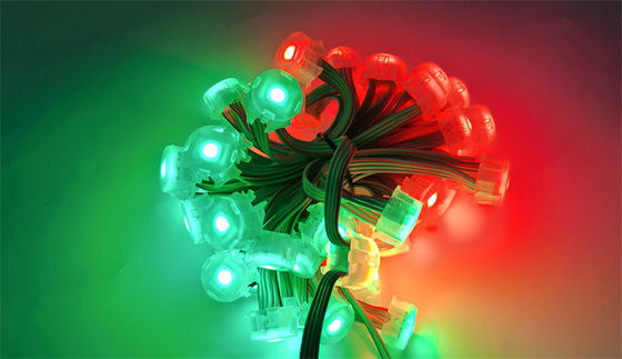 Permanent Pixel Point Lights DMX 20mm DC12V Led Christmas RGB Lights for Surface Mounted Installation