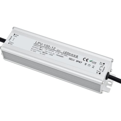 Waterproof LED Power Supply IP67 100W 120W 150W 12V AC DC Switching Mode Power Supply for LED Drive 