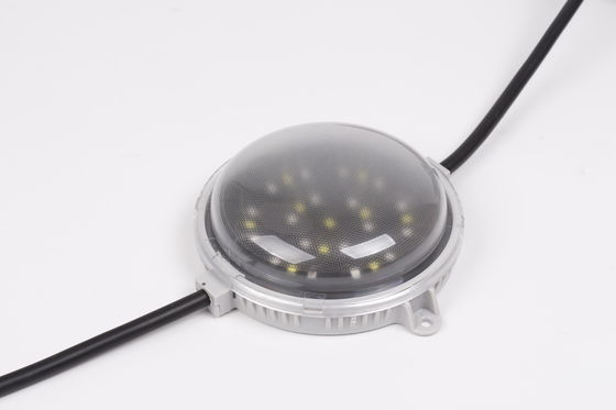 100mm 24V RGB DMX512 IP67 Waterproof LED Point Light with 120° Beam Angle