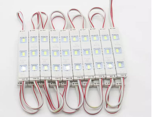 SMD2835 IP67 RGB LED Light Module 1.5W 150LM 12V DC Input Full Color Light Source