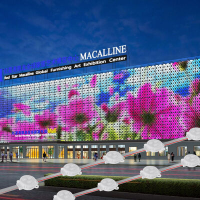 جودة  Smart LED Point Light Source DC12V 30mm IP67 Pixel Dot Waterproof RGB Facade Lighting Event Stage PC Body مصنع