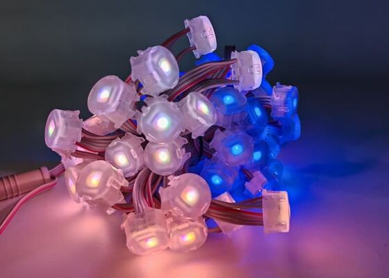 IP67 Waterproof 20mm 5V SMD5050 LED Point Light Flexible PC Material Lighting