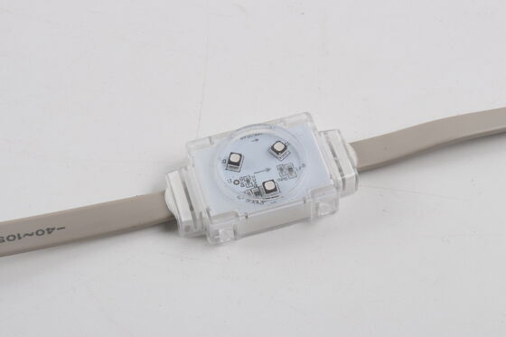 DC48V 40mm RGB Full Color LED Point Light IP67 Waterproof for Outdoor Wall Decoration