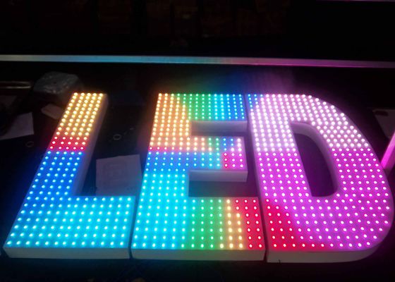 Outdoor LED Channel Letter Advertising LED Signs for Company , 1 Meter High