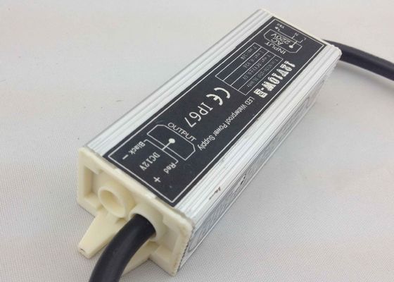 10 W AC TO DC LED Waterproof Power Supply , Metal Shell Flexible Strips Power Supply