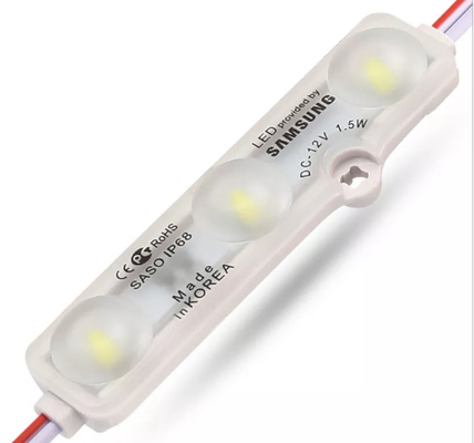 سطوع عالي 12V 1.5W حقن LED وحدة سوبر بالموجات فوق الصوتية SMD5730 SMD2835