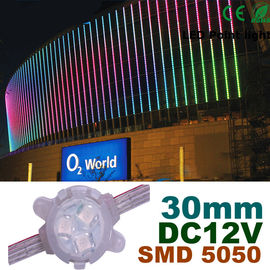 30mm dc12v رغب ليد وحدة بكسل كامل اللون لبناء الديكور
