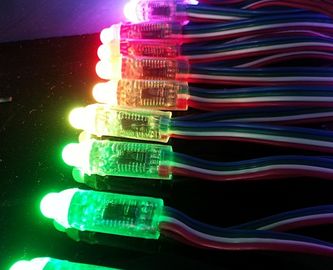 12mm dc5v رغب لون كامل ليد عنصر بيكسل ضوء في الهواء الطلق مع DMX512 تحكم