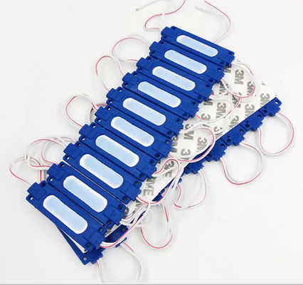 DC 12V وحدة حقن LED 2W PVC IP65 عدسة واضحة وحدة COB LED لصندوق الإعلان