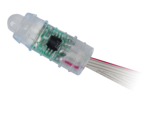 Color Programming RGB Led Point Light 12mm 5v 12lm Energy Saving