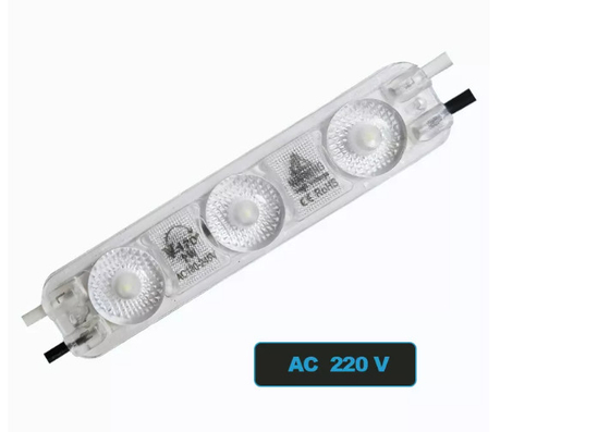 3 LED 12V LED وحدة ضوء 2835 AC110V 220V 3M تركيب الشريط أضواء الإعلان