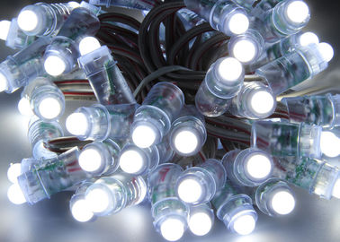DC5V 0.3W في الهواء الطلق رقاقة إبيستار رغب 12MM ليد بكسل سلاسل ضوء IP67 علامة