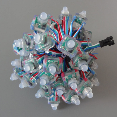 WS2811 Square LED Pixel Light 5V 12V 6898 Chip Full Silicon Glue مقاوم للماء