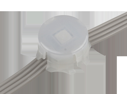 SMD5050 في الهواء الطلق RGB LED نقطة ضوء 120 درجة زاوية الشعاع 0.3W DC12V PC Body