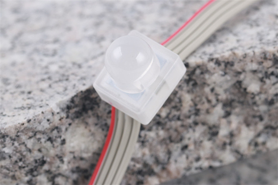 SMD5050 LED Pixel Light IP67 DC12V 0.3W لون واحد مقاوم للماء معجزة الفول