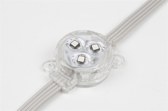 في الهواء الطلق للماء IP67 LED نقطة ضوء DC12V 0.75W 30mm لون واحد SMD3535