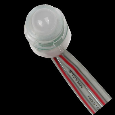 Outdoor LED Pixel Light 0.3W DC12V 12mm DMX512 RGB IP67 Waterproof