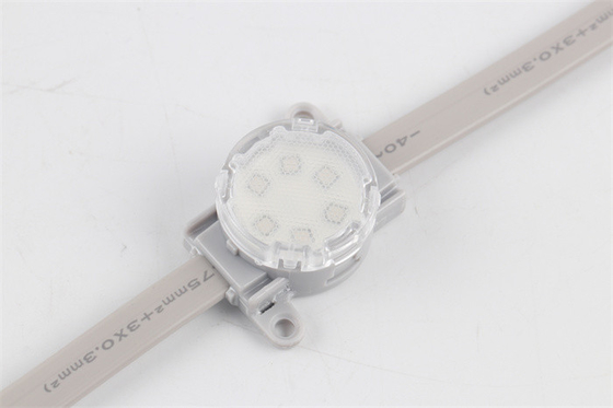 OEM في الهواء الطلق مقاوم للماء RGB LED نقطة ضوء SMD3535 IP67 30mm DMX512 DC24V 1.5W