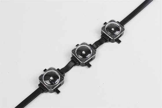 RGBW SMD3535 LED نقطة ضوء DMX512 IP67 DC5V 25mm 0.4W في الهواء الطلق مقاوم للماء