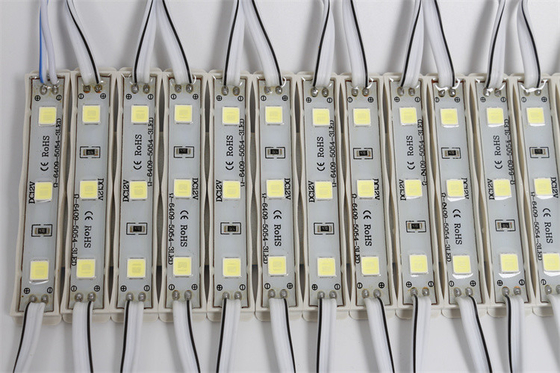 وحدة إضاءة LED عالية الطاقة صندوق حقن 12 فولت 1.5 واط Smd2835 5054 5730 نقطة بكسل قابلة للبرمجة