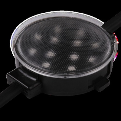 IP67 RGBW 2.5W Smd3535 DMX512 DC24V 50mm نقطة ضوء LED معجزة الفول