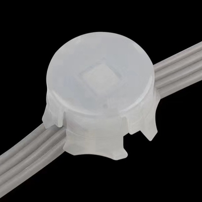 0.3 واط DMX512 Smd5050 DC5V 20 مللي متر RGB LED نقطة ضوء معجزة الفول IP67 مقاوم للماء