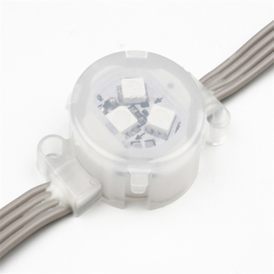 Smd5050 DC12V 30mm DMX512 RGBW نقطة ضوء LED مقاوم للماء IP67 0.75W