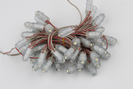 سطوع عالٍ DC12V لون واحد خارجي LED بكسل ضوء IP67 SMD2025